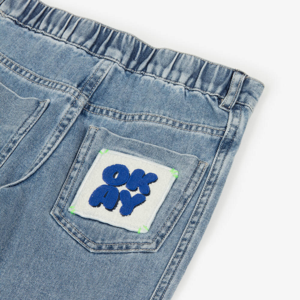 Billieblush-Игровые джинсы из синего денима для мальчиков | Childrensalon Outlet