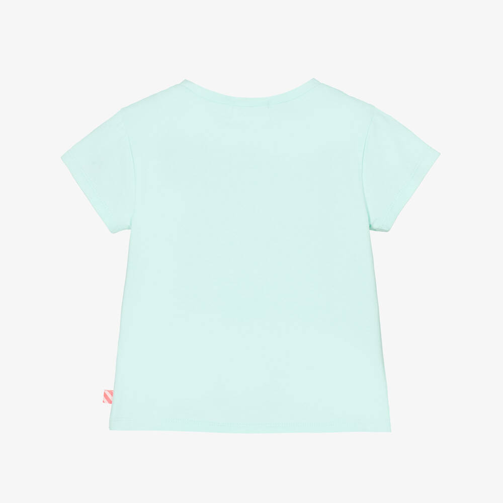 Billieblush-Футболка Enjoy Pineapple зеленая для девочек | Childrensalon Outlet