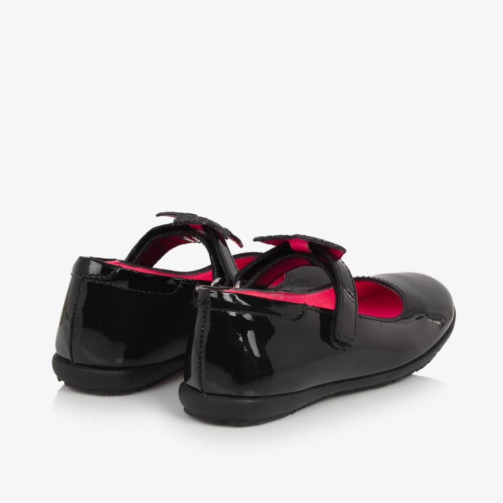 Billieblush-Girls Black Patent Bar Shoes | Childrensalon Outlet