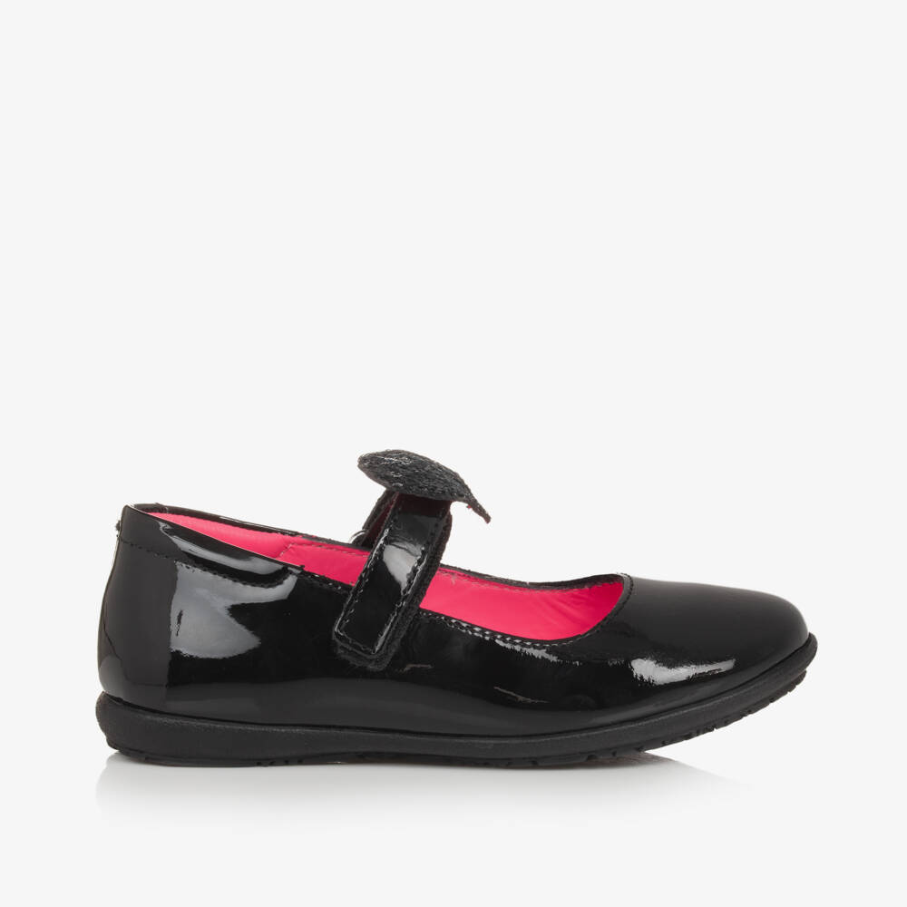Billieblush-Girls Black Patent Bar Shoes | Childrensalon Outlet