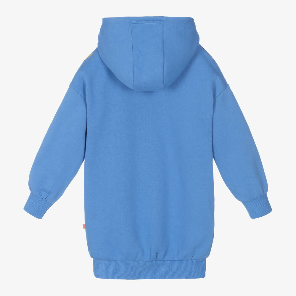 Billieblush-Girls Blue Hoodie Dress | Childrensalon Outlet