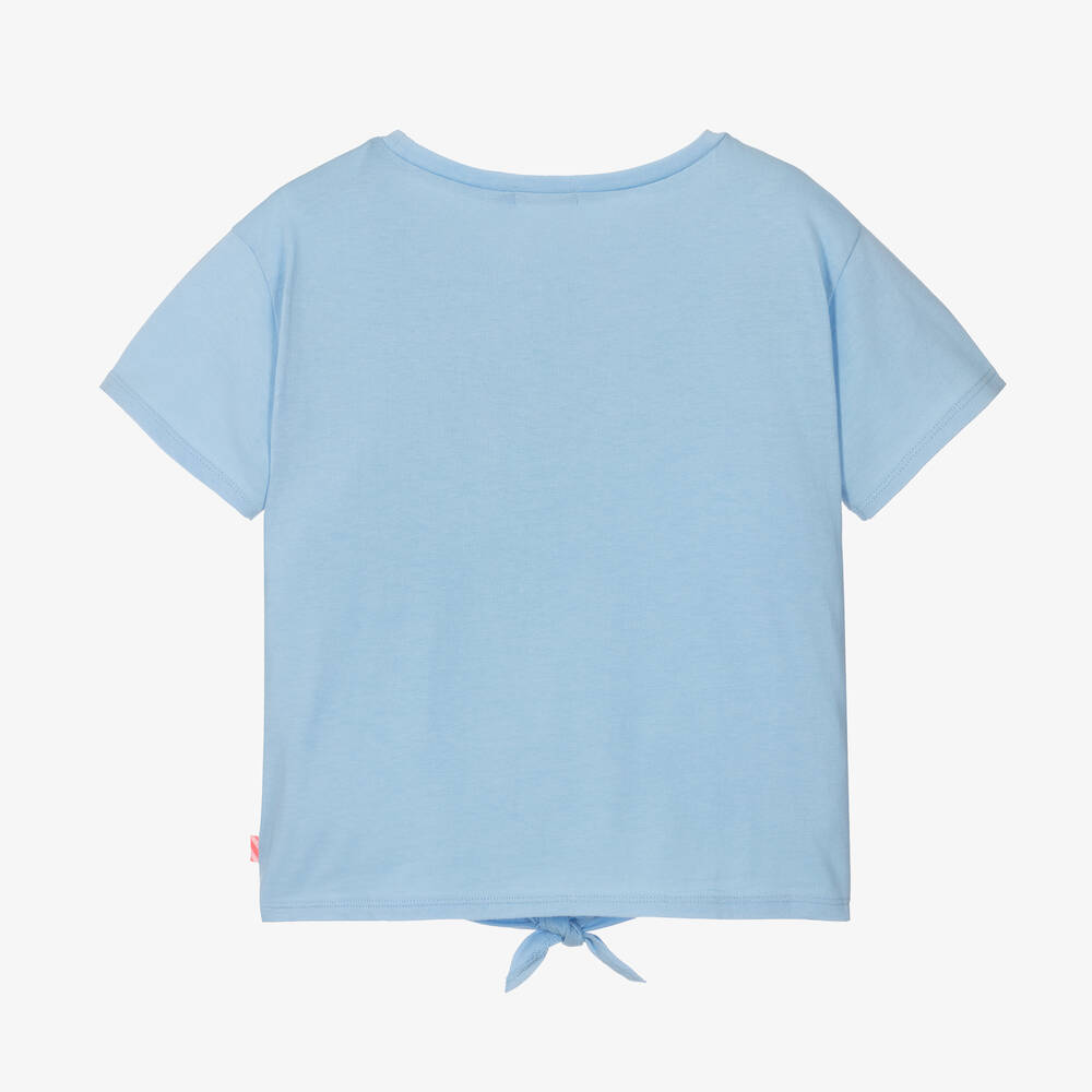 Light blue t shirt girls 2025