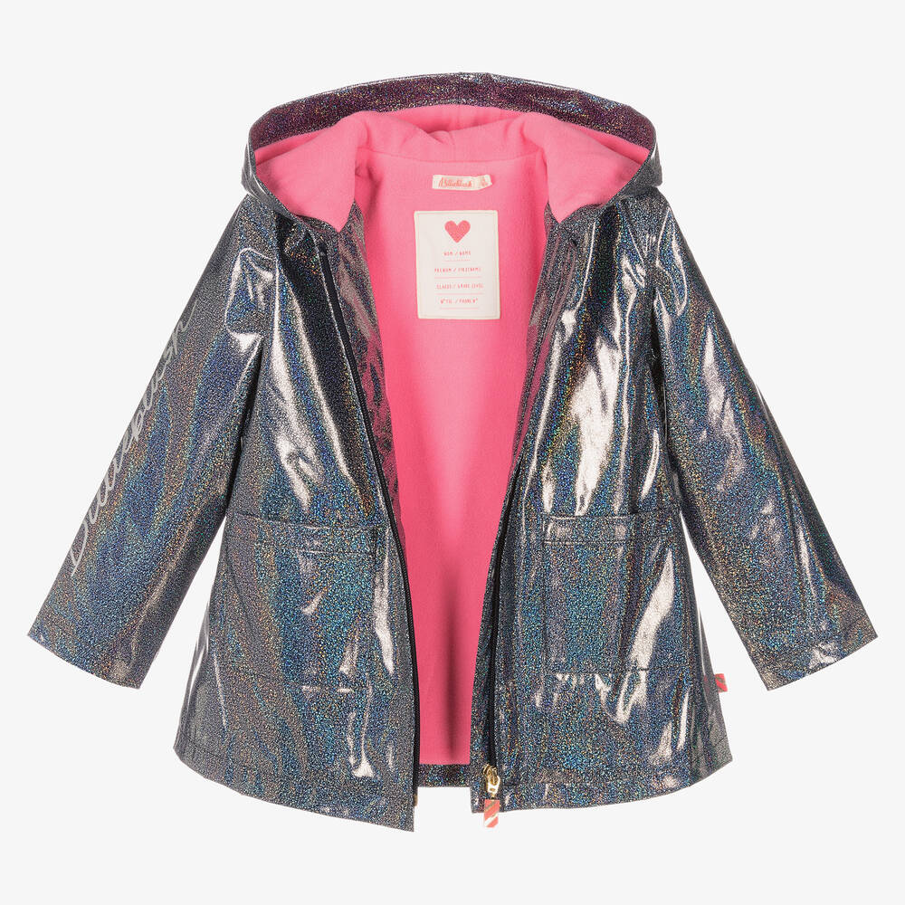Girls blue rain coat outlet
