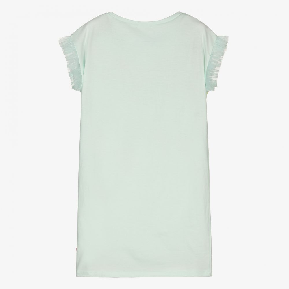 Billieblush-Голубое хлопковое платье со звездами для девочек | Childrensalon Outlet