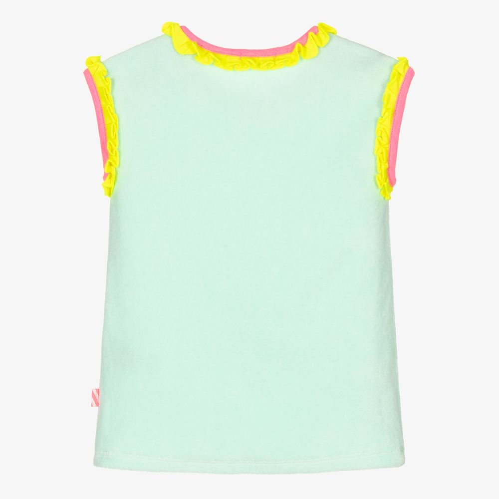 Billieblush-Голубое махровое платье с солнцем для девочек | Childrensalon Outlet