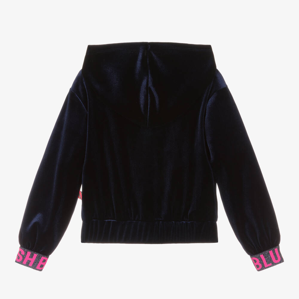 Velour heart hoodie new arrivals