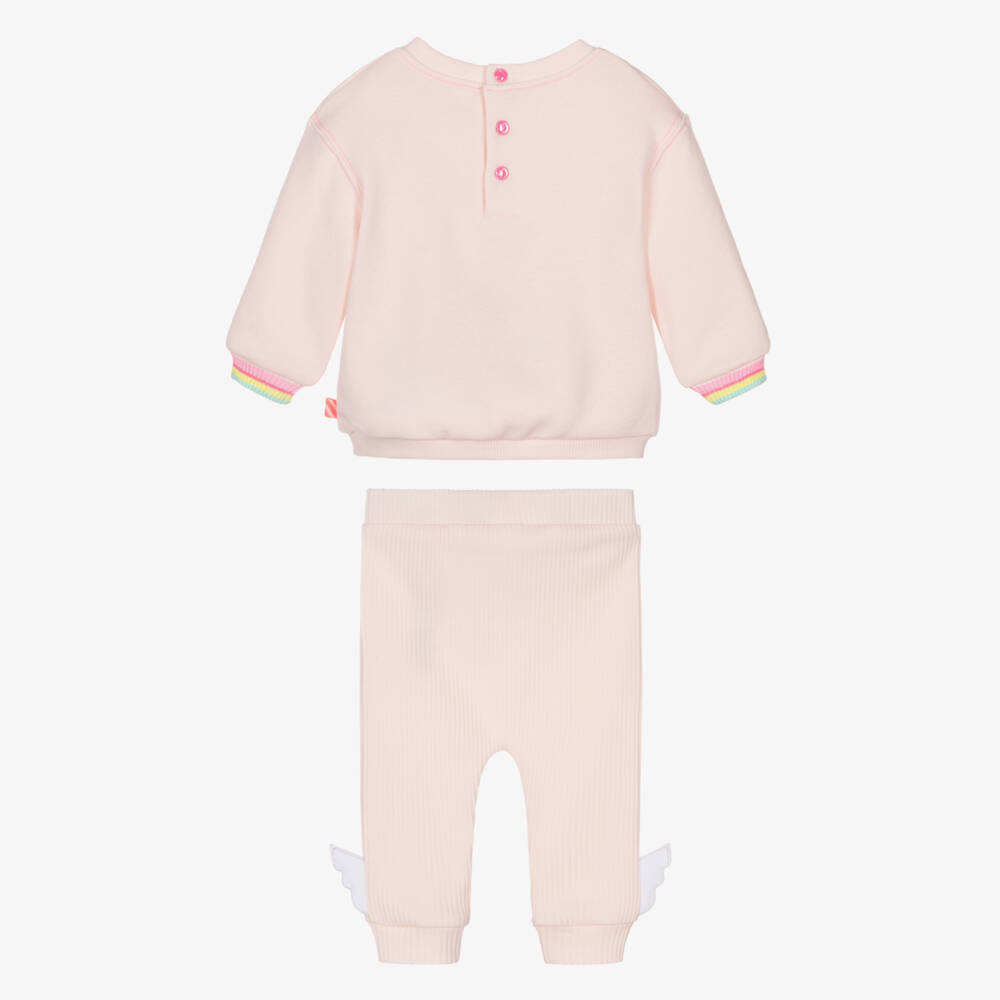 Billieblush-Girls' Blush Cotton Leggings Ensemble | Childrensalon Outlet