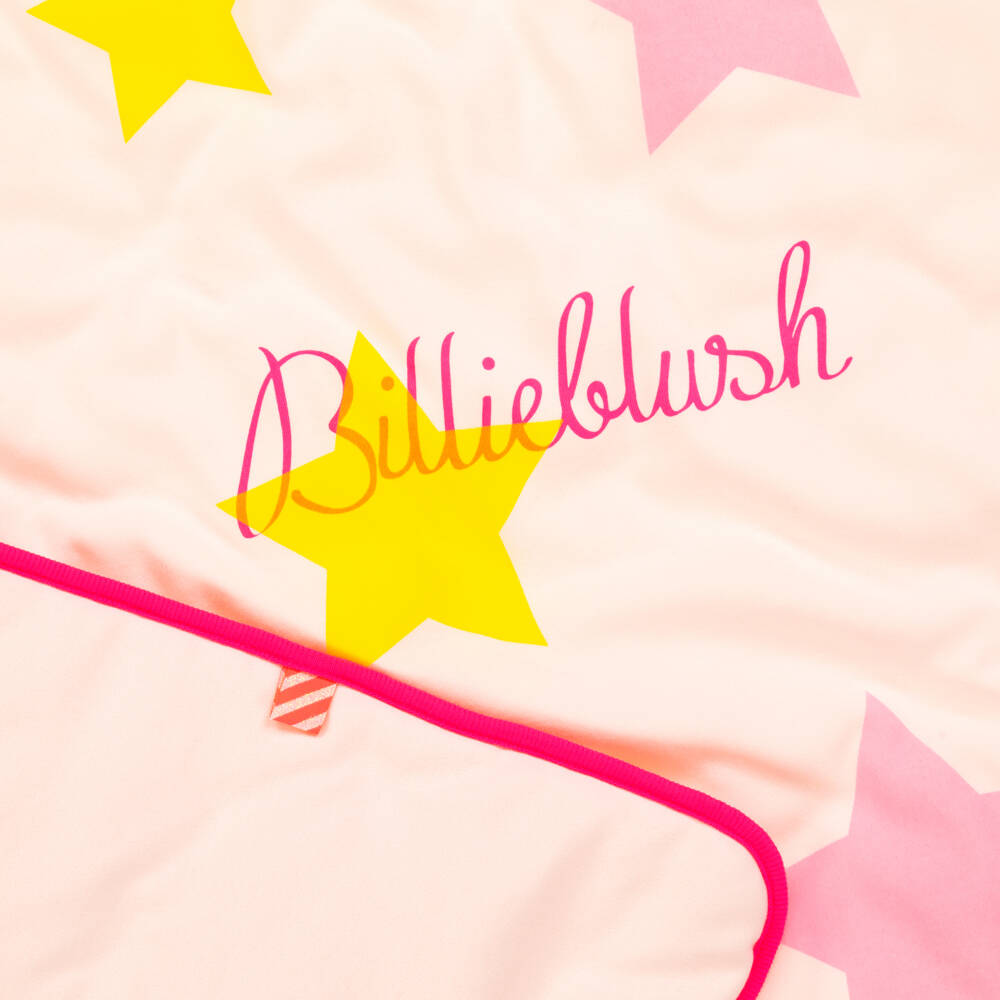 Billieblush-غطاء نجوم مبطن بلون وردي للبنات | Childrensalon Outlet