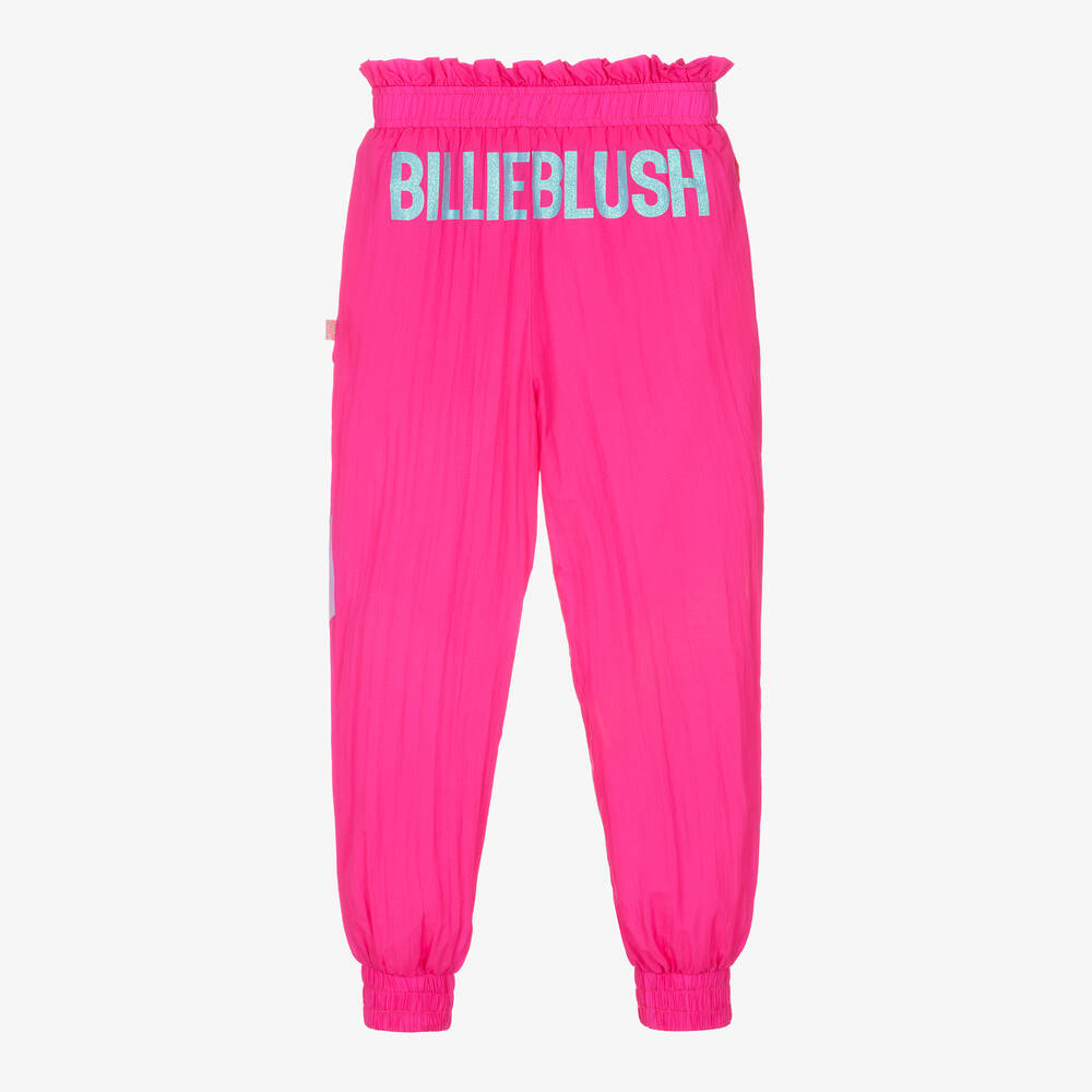 Bright pink joggers online