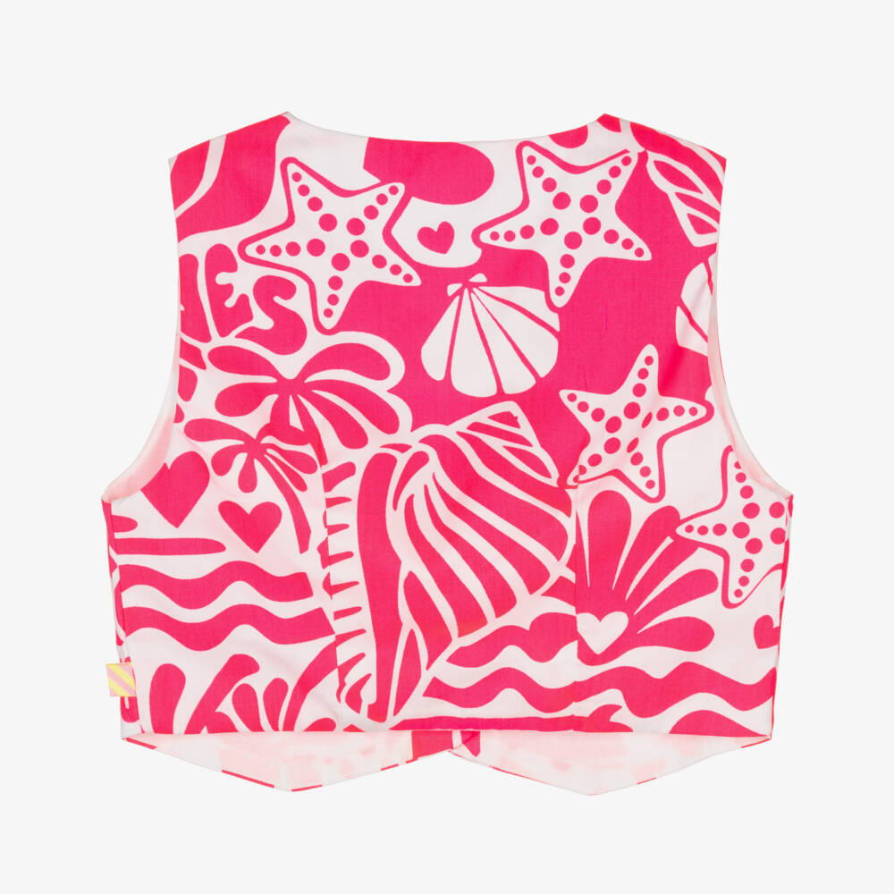 Billieblush-Girls Bright Shell Theme Vest | Childrensalon Outlet