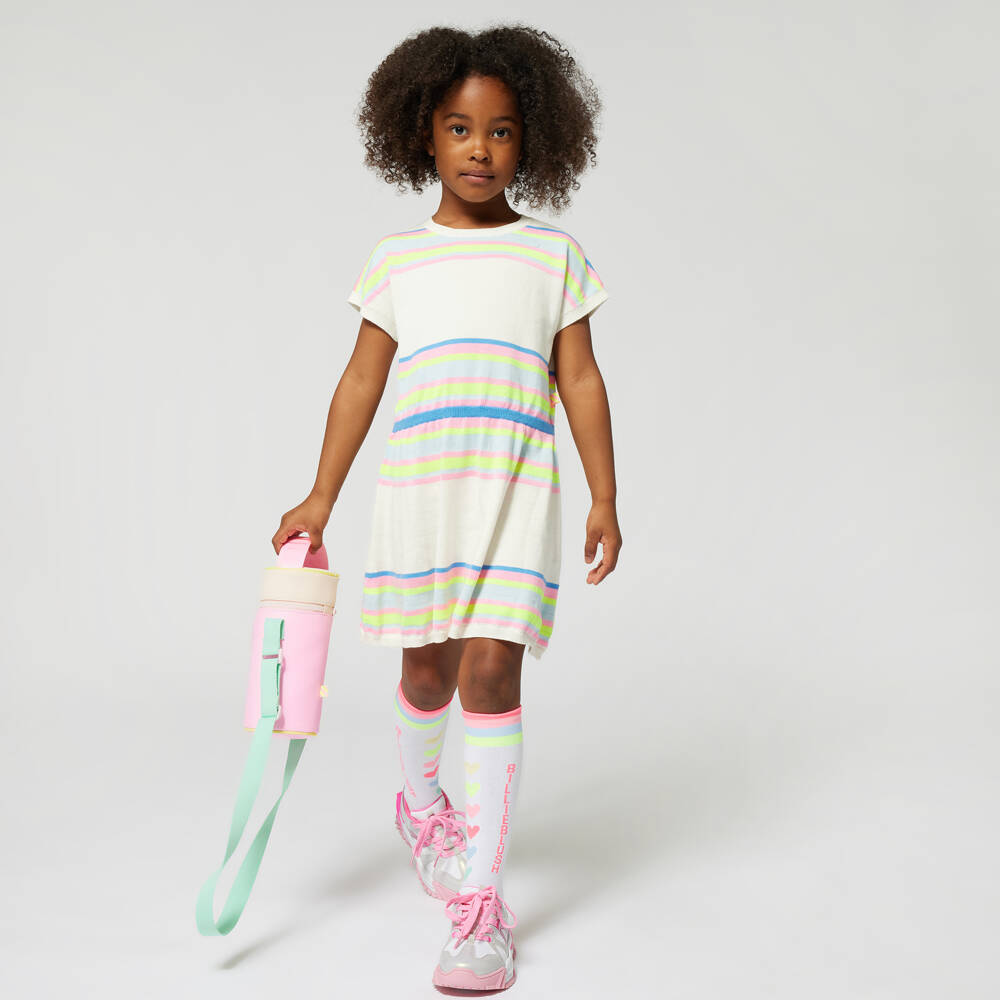 Billieblush-Girls Cheerful Heart-Kissed Socks | Childrensalon Outlet