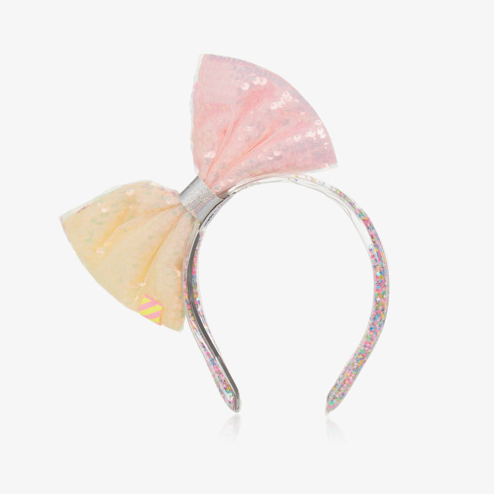 Billieblush-Girls Colorful Sequin Tulle Headband | Childrensalon Outlet