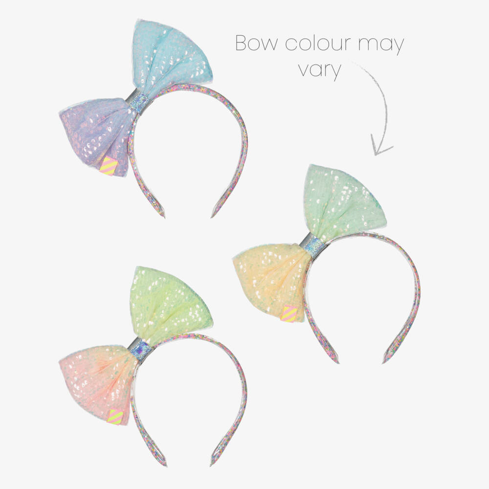 Billieblush-Girls Colorful Sequin Tulle Headband | Childrensalon Outlet