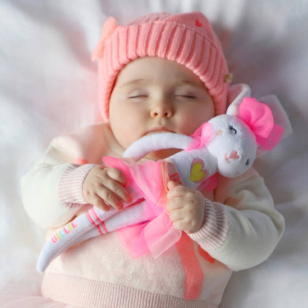 Billieblush-Girls Coral Knit Ear Hat | Childrensalon Outlet