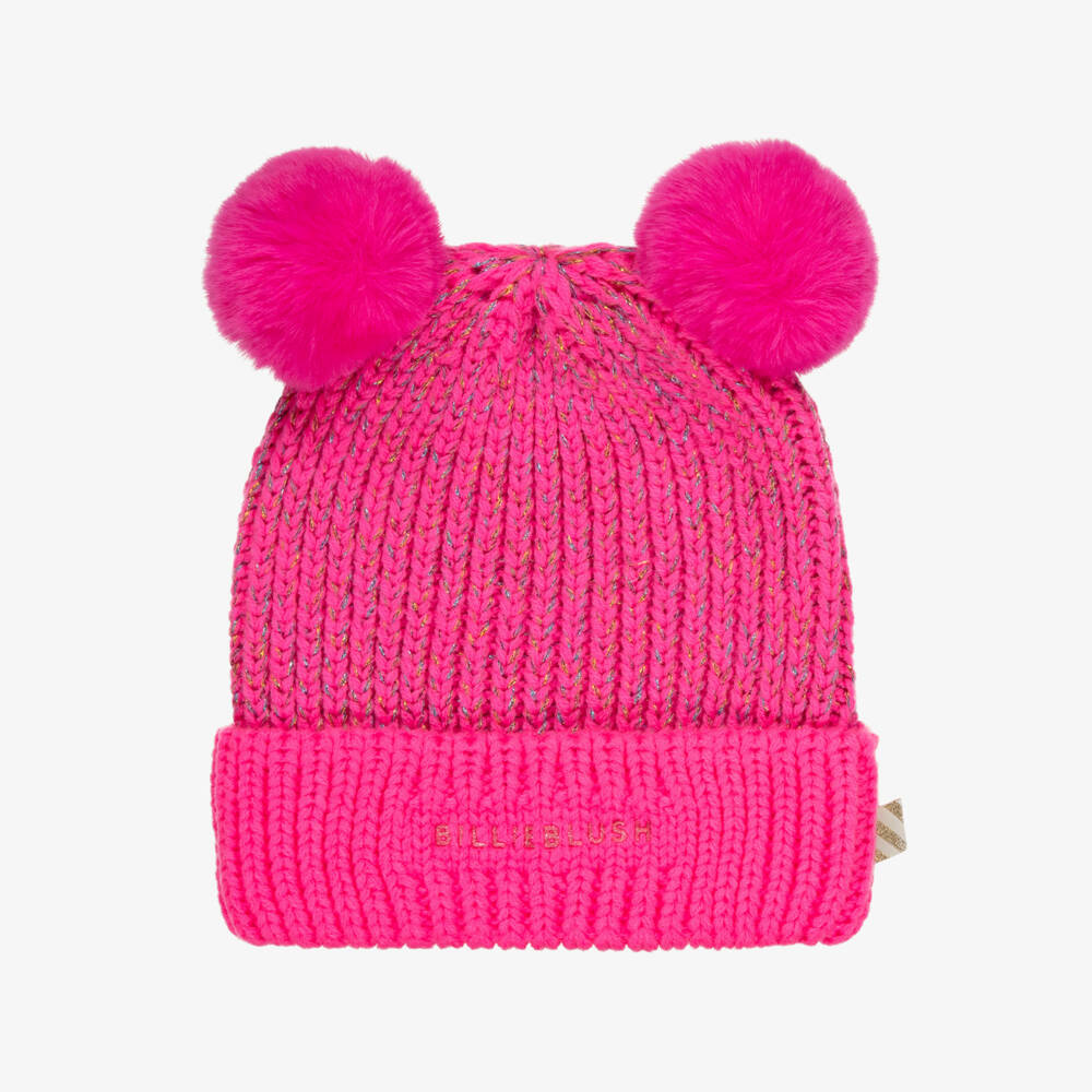 Billieblush-Girls Cosy Pom Pom Beanie | Childrensalon Outlet