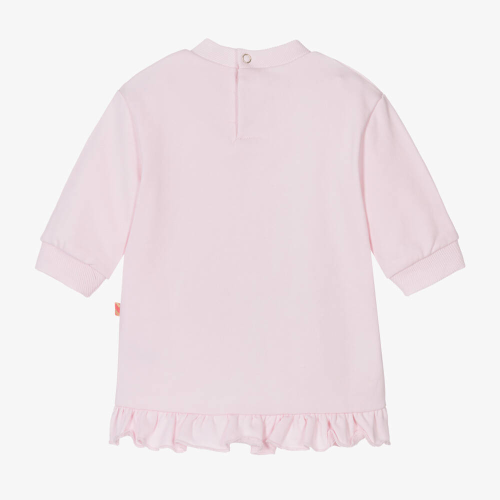 Billieblush-فستان قوس قزح ترتر قطن لون زهري | Childrensalon Outlet