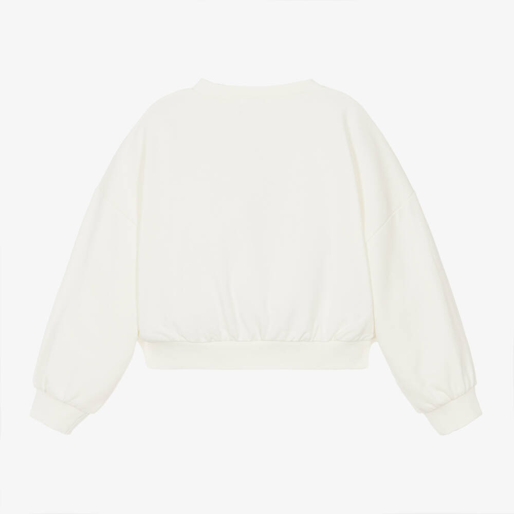 Billieblush-Girls Creamy Ice Cream Sweater | Childrensalon Outlet