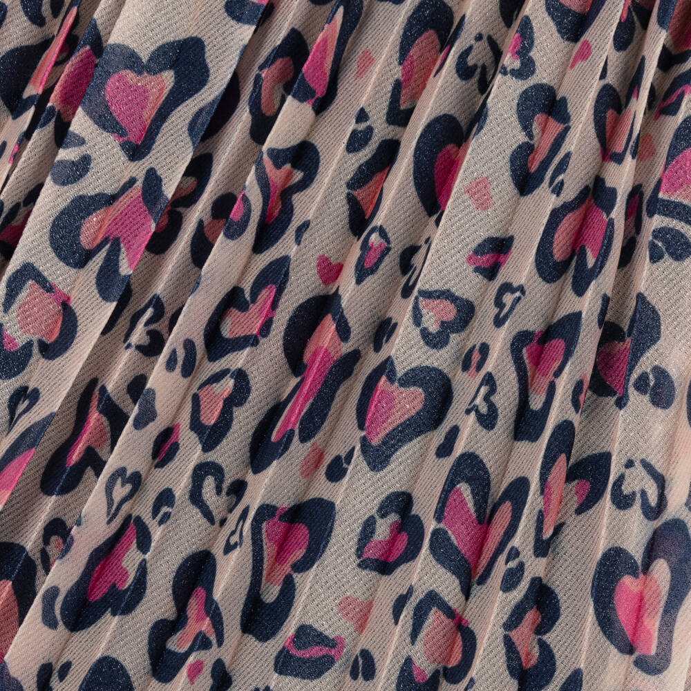 Billieblush-Girls Denim and Pink Tulle Dress | Childrensalon Outlet