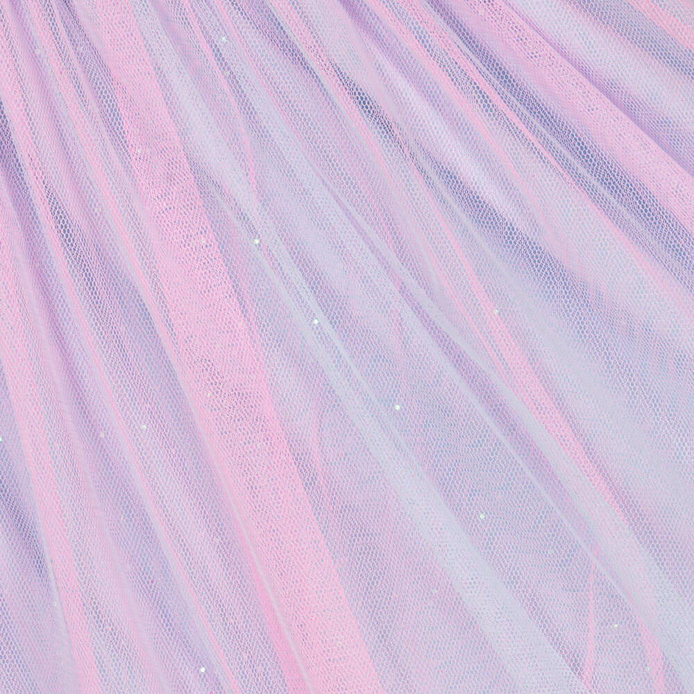 Billieblush-طقم بناتي من الدنيم والتول اللامع | Childrensalon Outlet