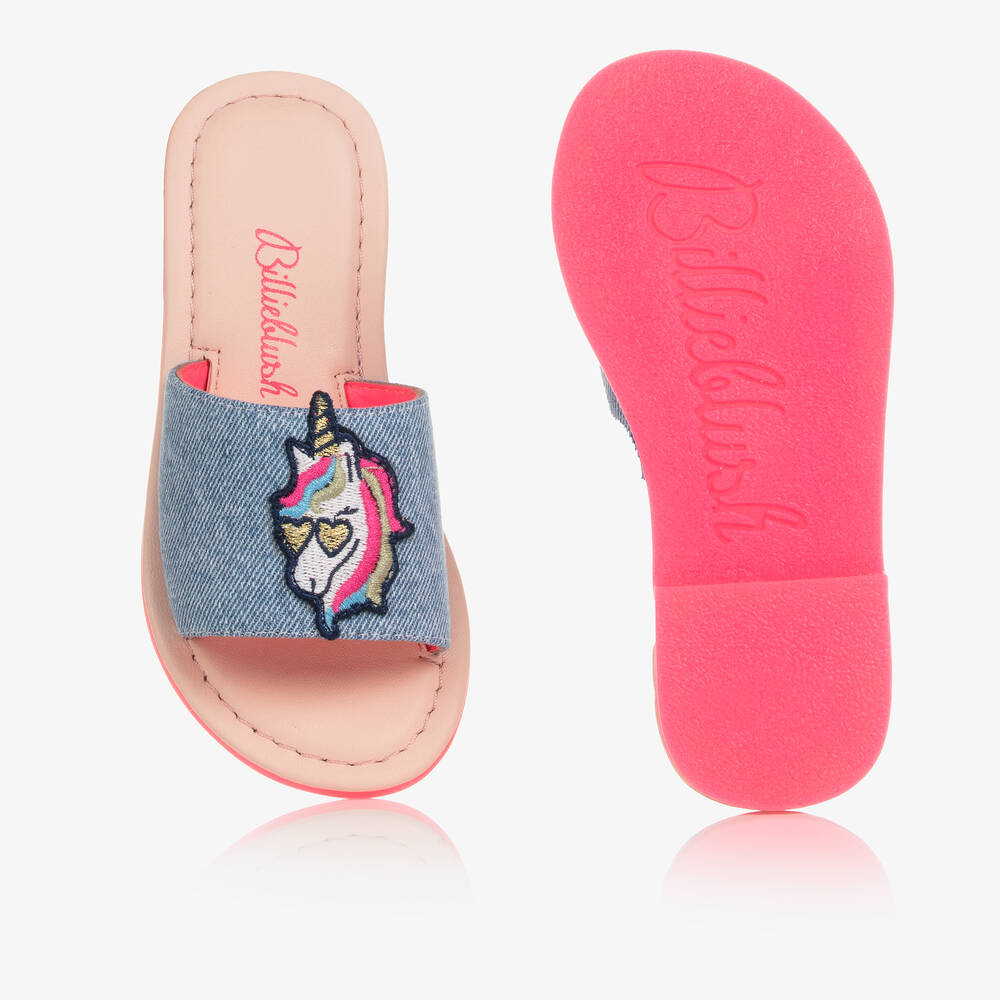 Girls unicorn hotsell sliders
