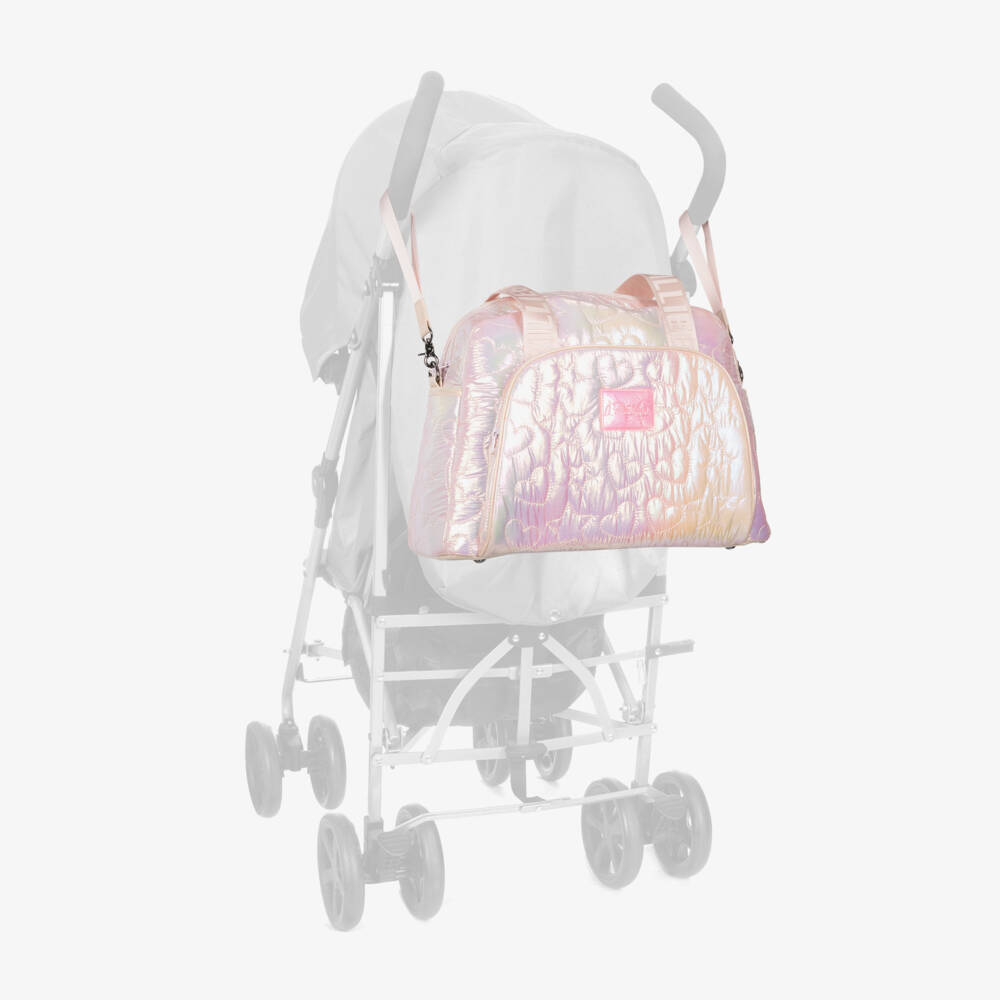 Billieblush-Girls Glamourous Rose Quilted Carryall | Childrensalon Outlet