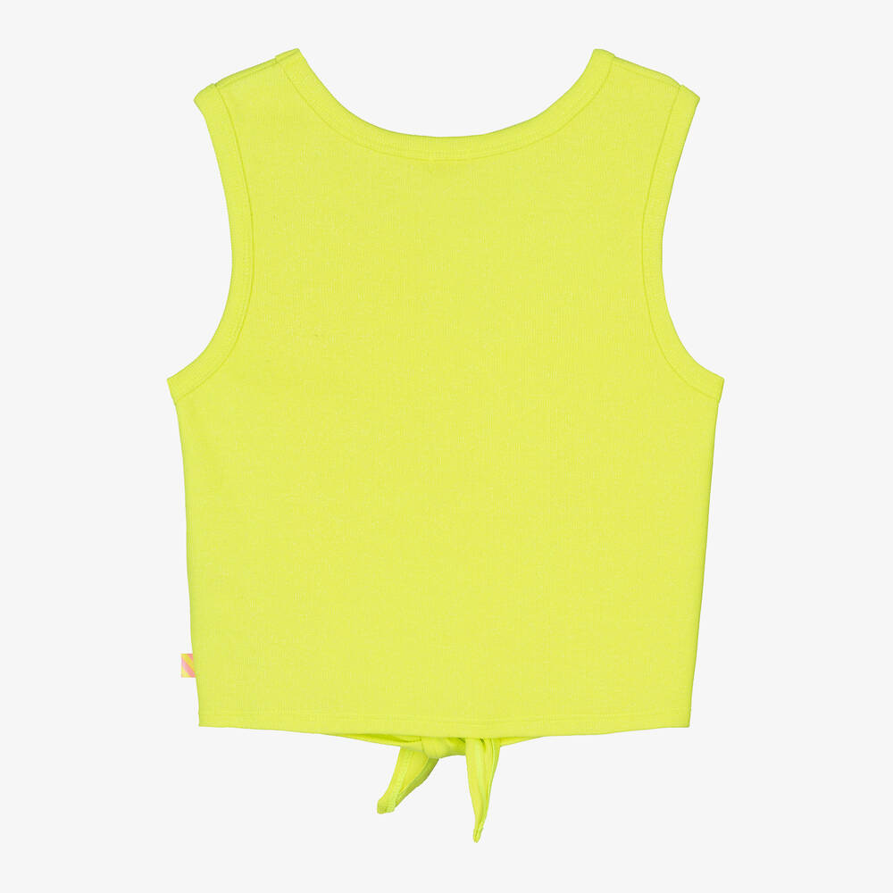Neon yellow vest top online