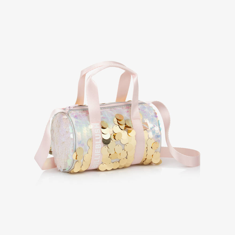 Billieblush-Girls Glittery Rose Barrel Purse | Childrensalon Outlet
