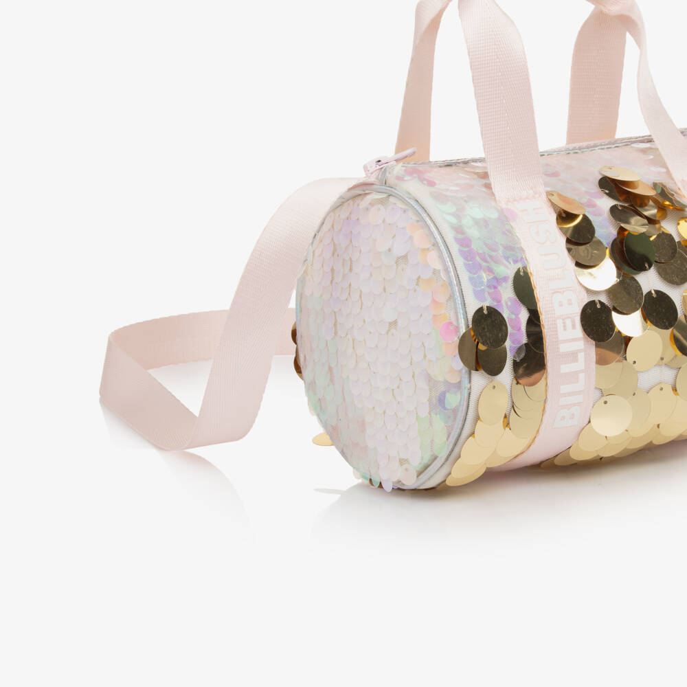 Billieblush-Girls Glittery Rose Barrel Purse | Childrensalon Outlet
