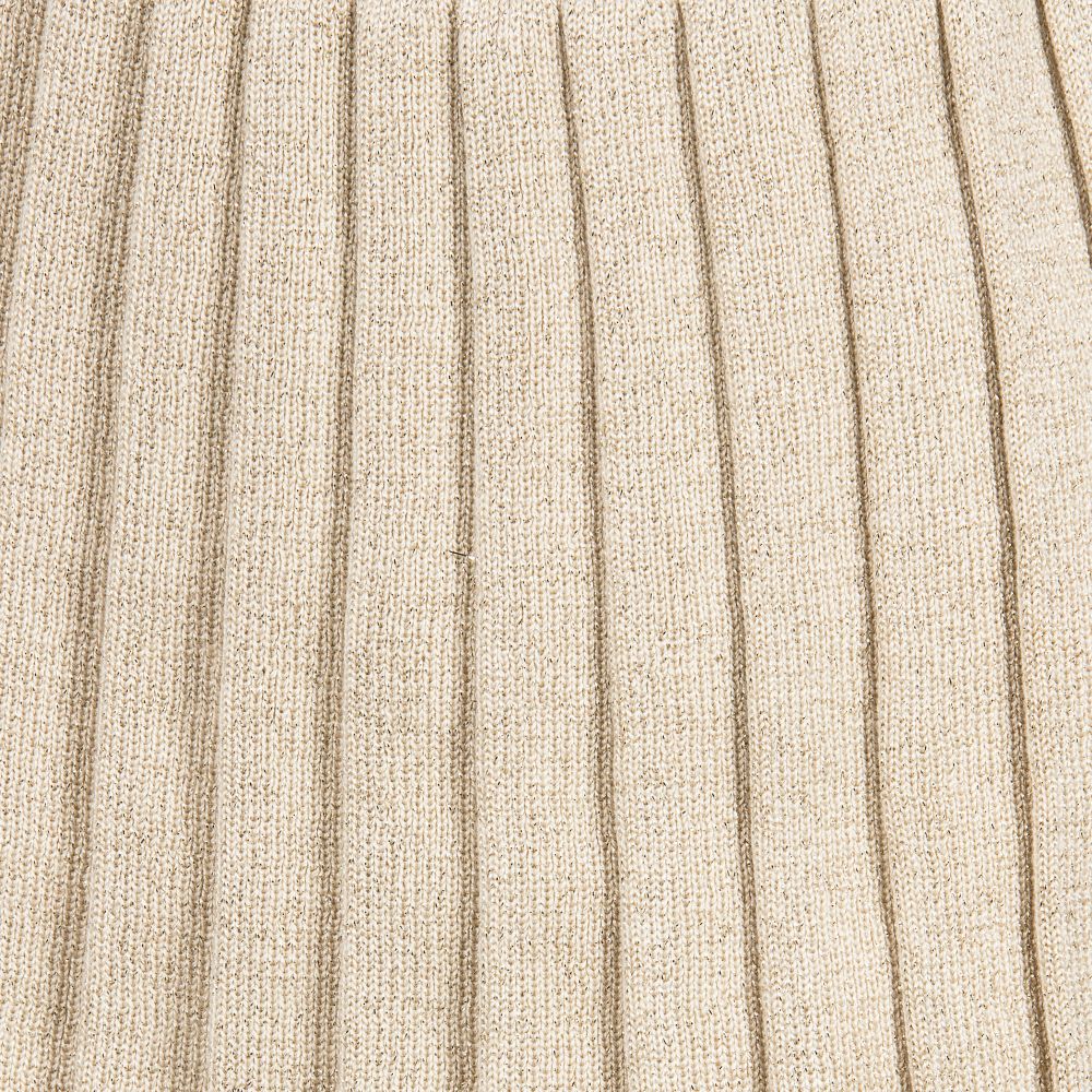 Billieblush-Girls Gold Knitted Skirt  | Childrensalon Outlet