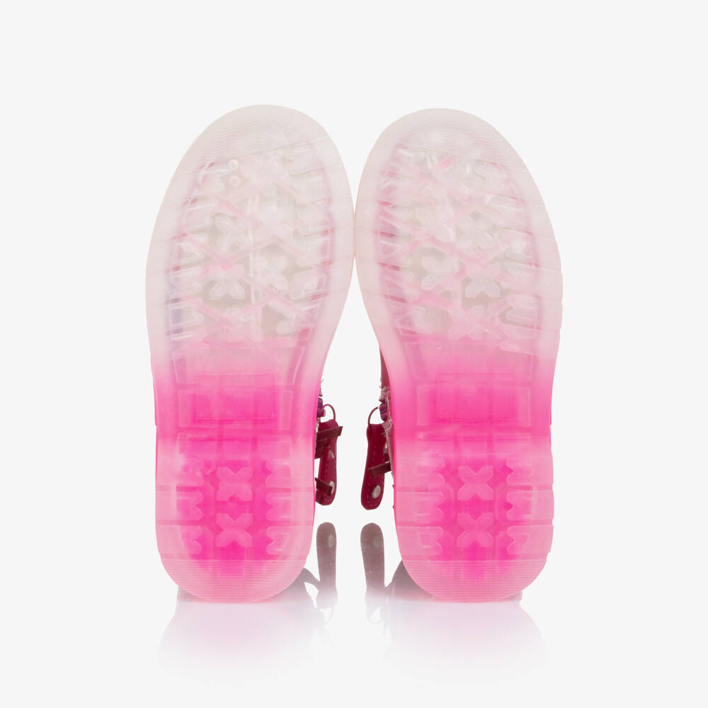 Billieblush-Girls Iridescent Pink Fringe Boots | Childrensalon Outlet