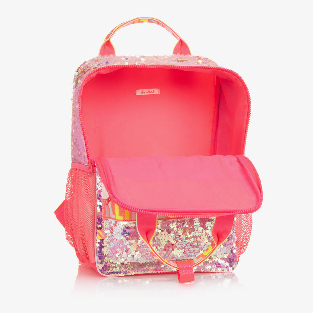 Billieblush Girls Iridescent Sequin Backpack 35cm