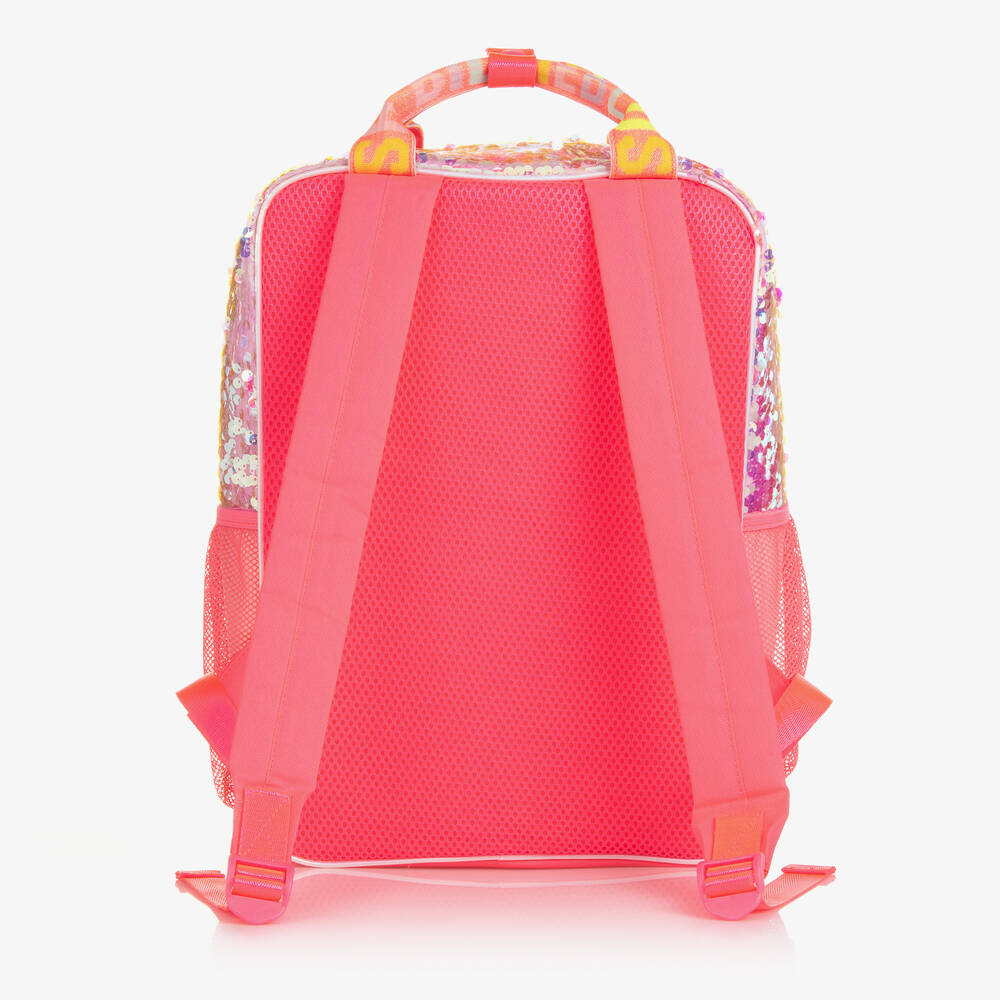 Billieblush-Girls Iridescent Sequin Backpack (35cm) | Childrensalon Outlet