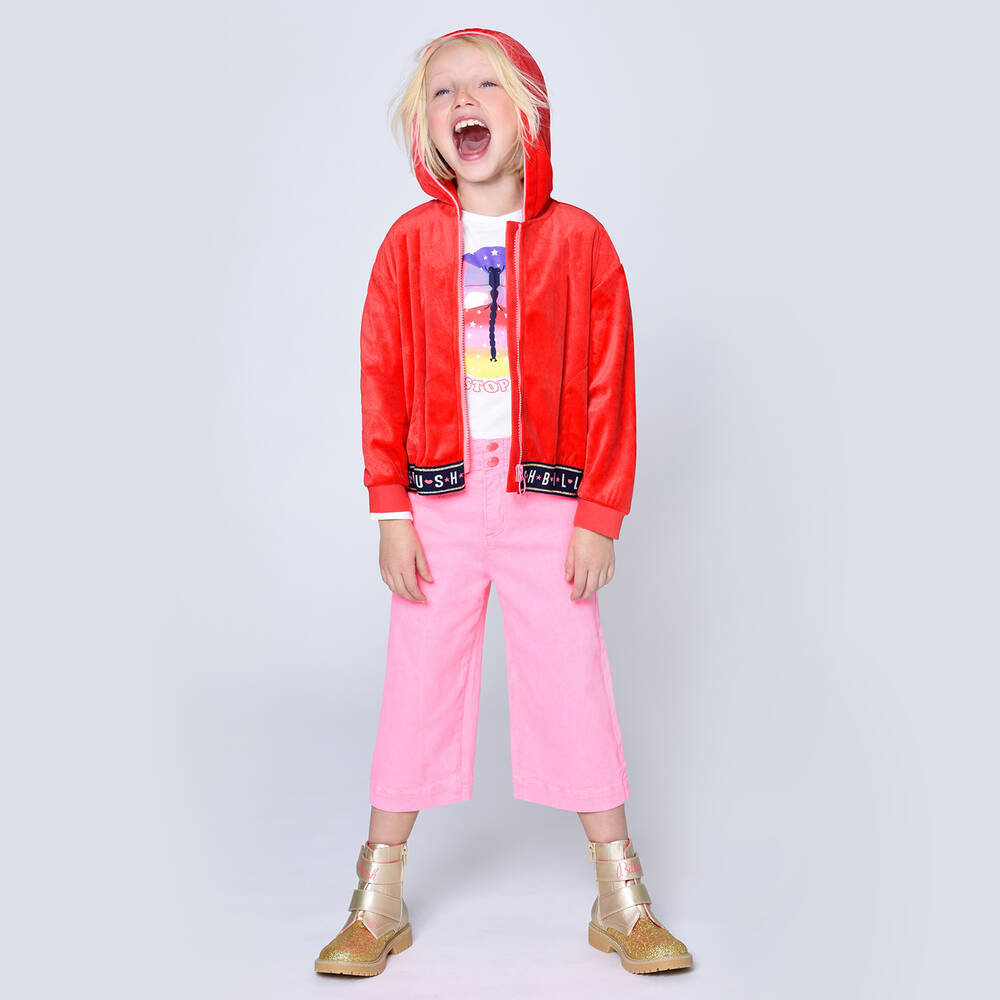 Billieblush-Girls Ivory Cotton Top | Childrensalon Outlet