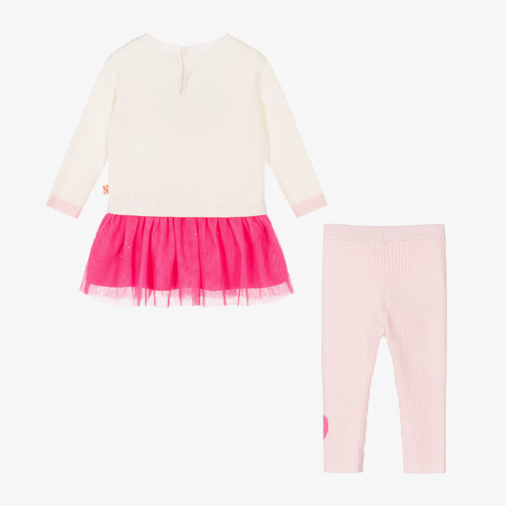 Billieblush-Girls Knit Dress & Leggings Set | Childrensalon Outlet