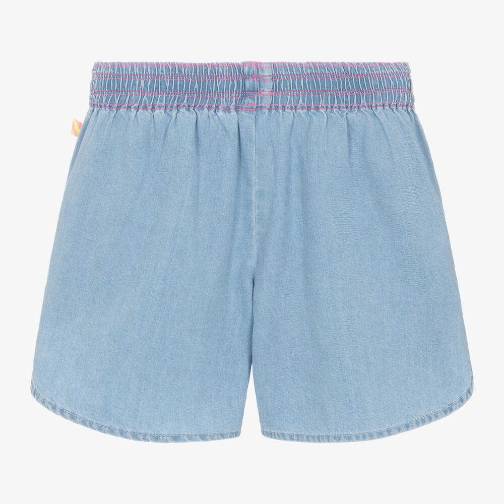 Billieblush-Girls Light Indigo Denim Shorts | Childrensalon Outlet