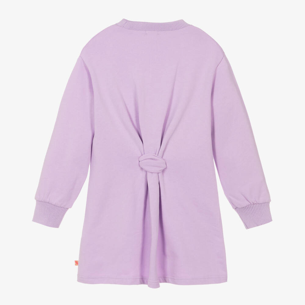 Billieblush-Girls Lilac Floral Jersey Dress | Childrensalon Outlet