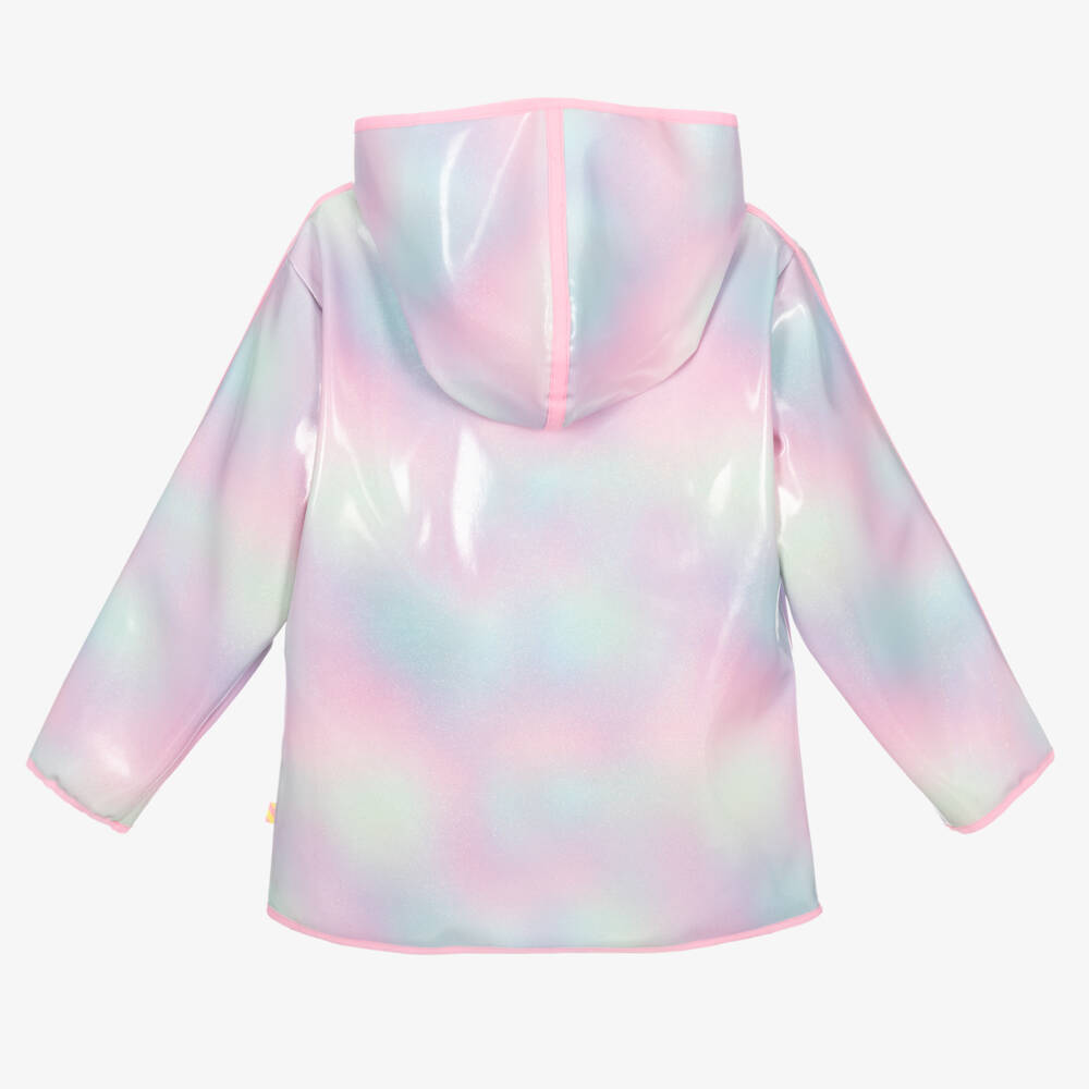 Billieblush-Girls Lilac & Turquoise Shimmer Coat | Childrensalon Outlet