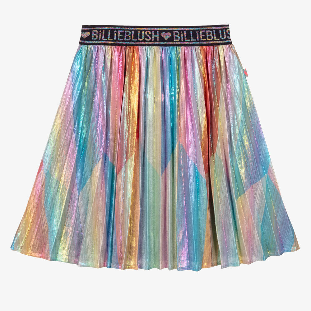 Billieblush - Girls Multicolour Pleated Skirt | Childrensalon