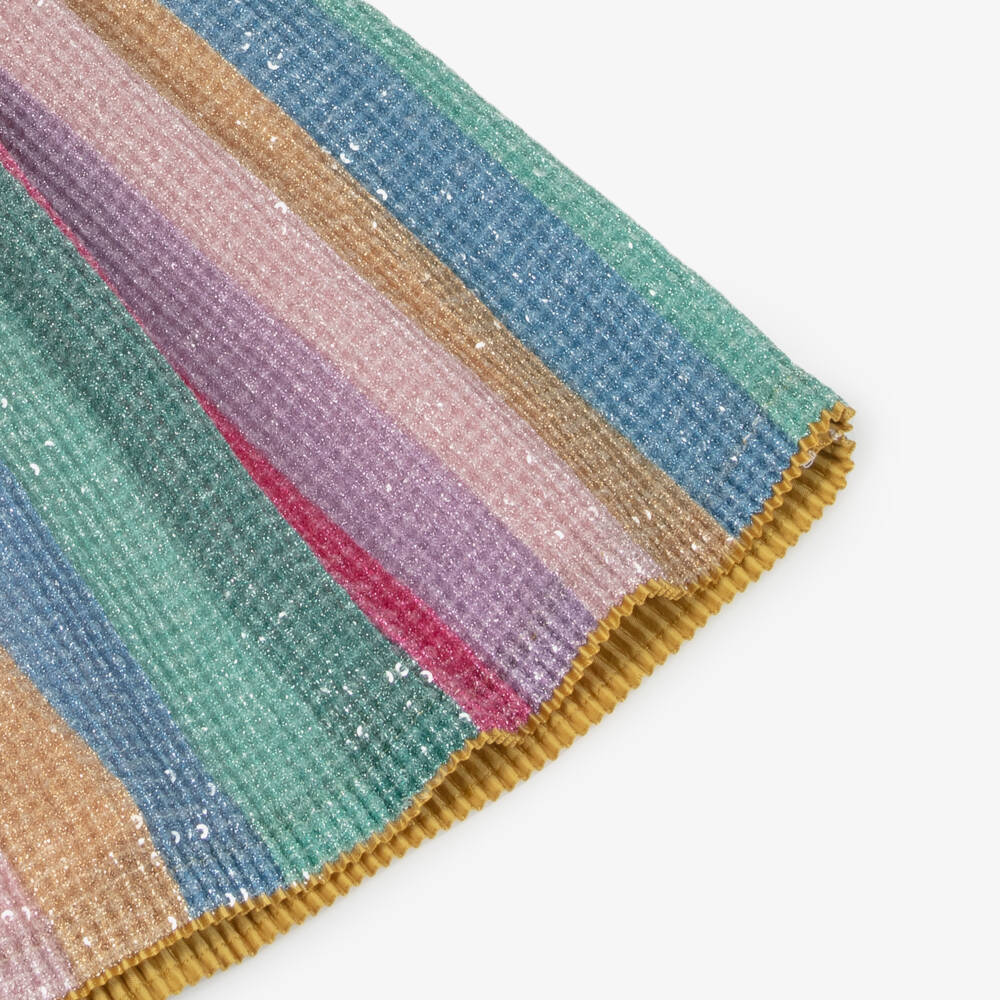 Billieblush-Girls Multicolour Sequin Pleated Skirt | Childrensalon Outlet