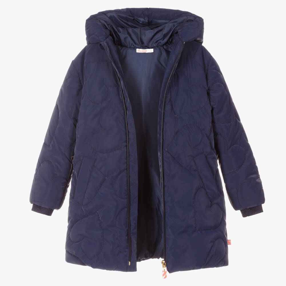 Billieblush navy coat sale