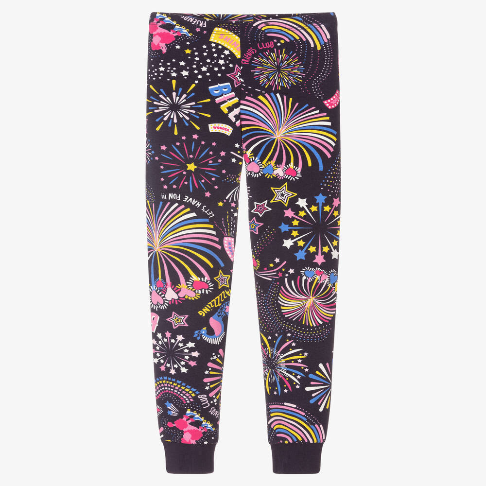 Legging bleu shop marine fille