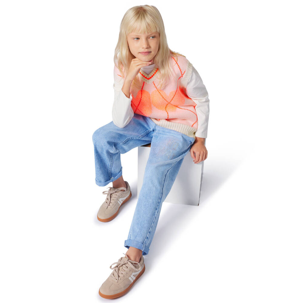 Billieblush-Жилет с коралловыми сердцами для девочек | Childrensalon Outlet