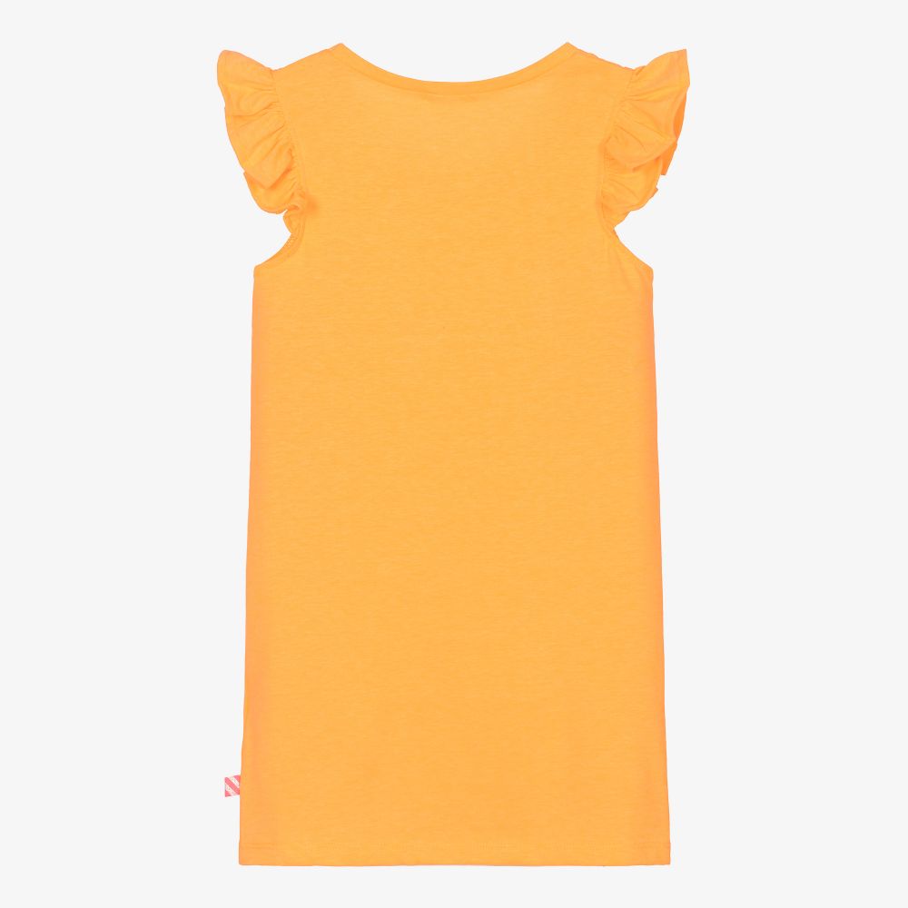 Billieblush-Girls Neon Orange Candy Dress | Childrensalon Outlet