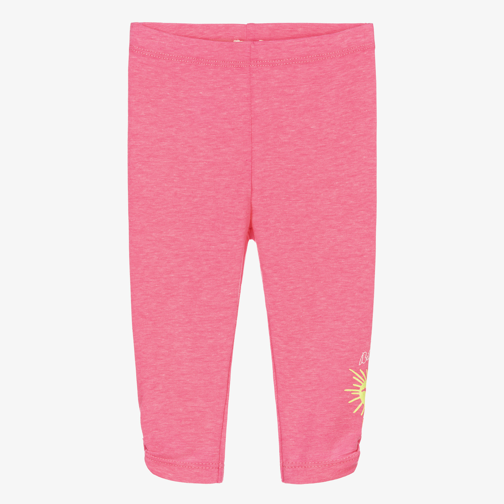 Billieblush - Girls Neon Pink Leggings | Childrensalon