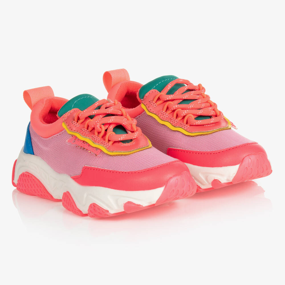 Billieblush - Neonpinke Sneakers für Mädchen | Childrensalon