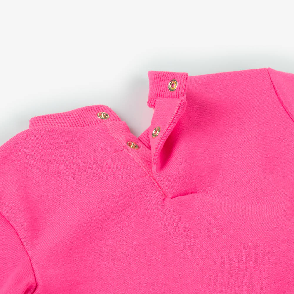 Billieblush-Girls Neon Pink Tulle Dress | Childrensalon Outlet