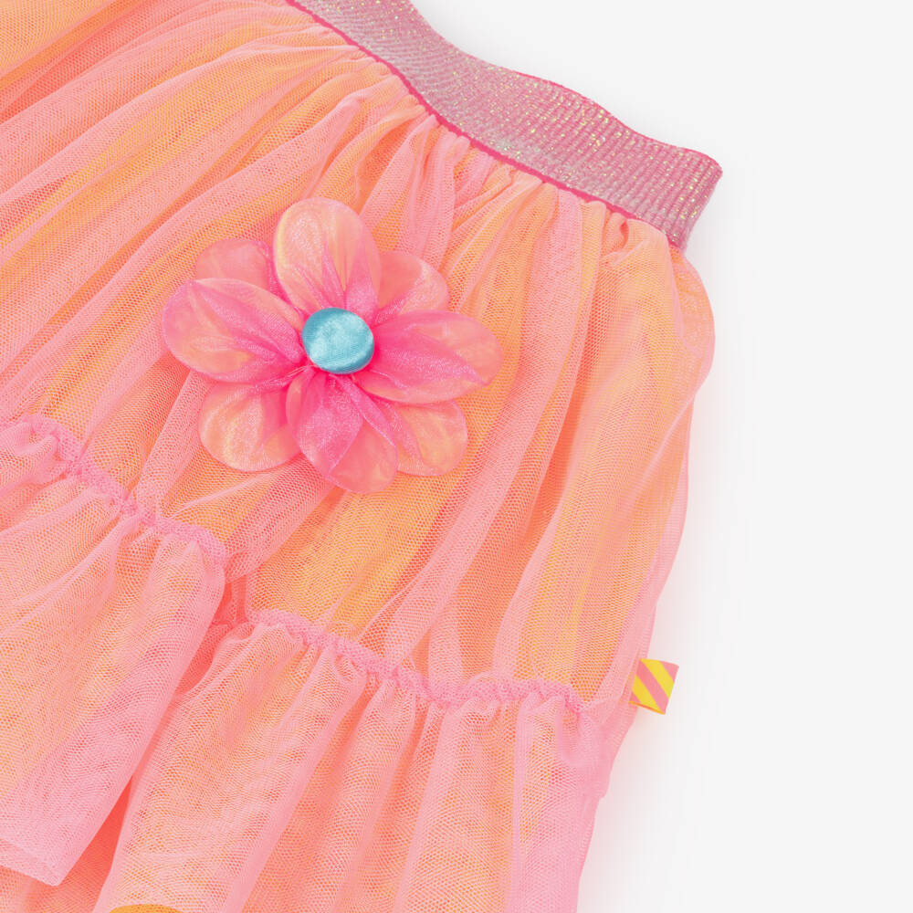 Billieblush-تنورة تول نيون خيالية للبنات | Childrensalon Outlet