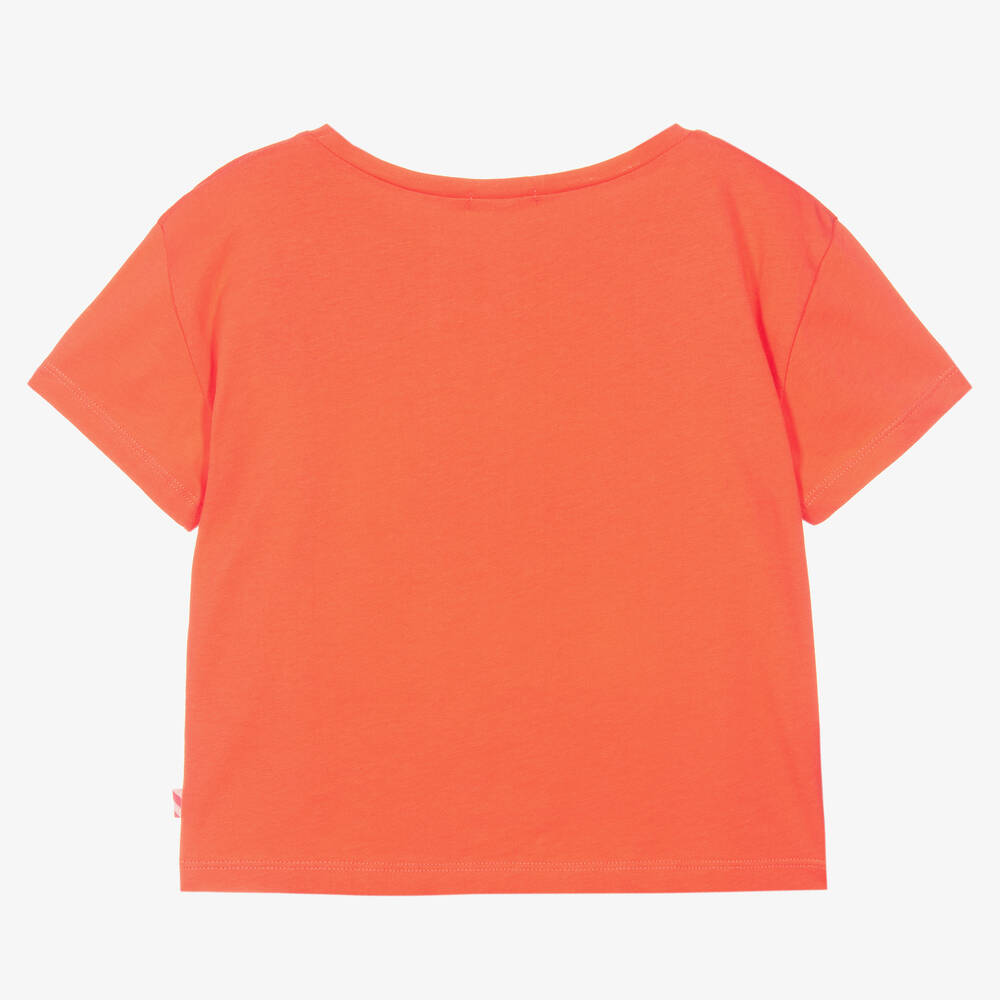 childrens plain orange t shirt