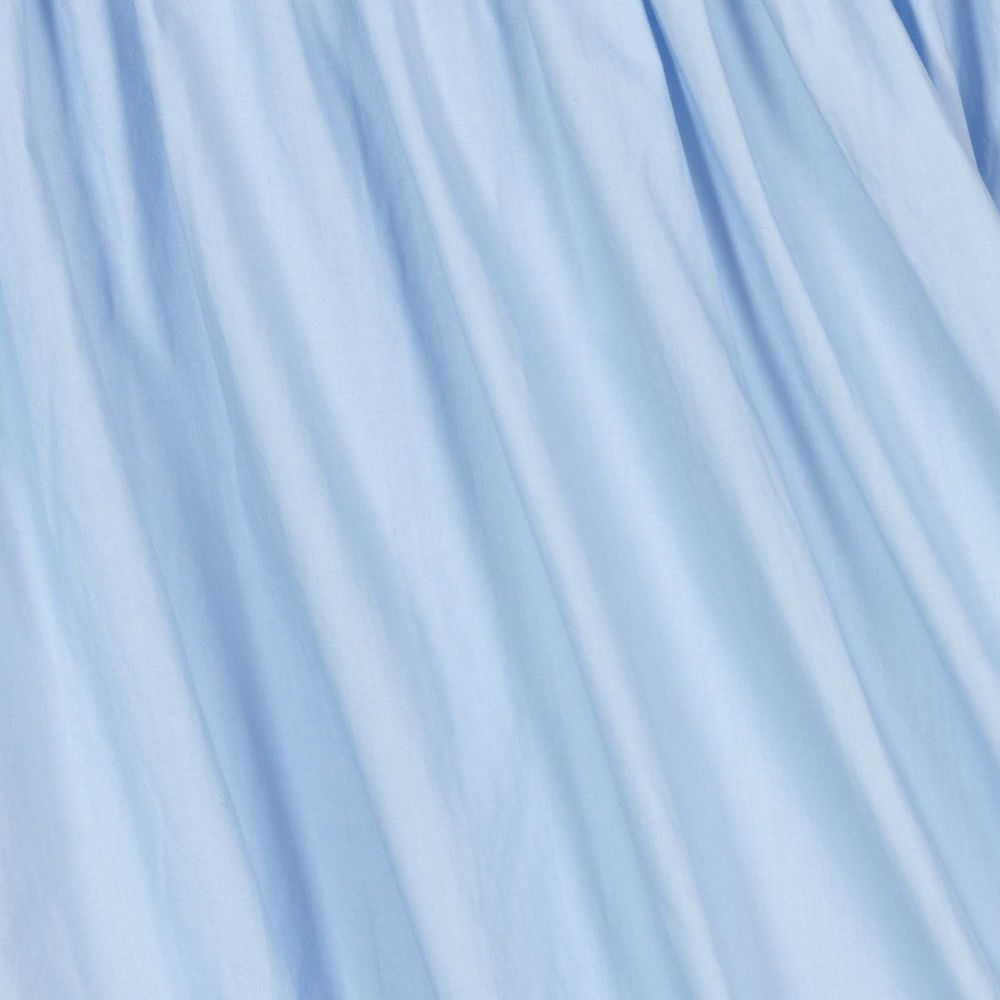 Billieblush-Girls Pale Blue Cotton Dress | Childrensalon Outlet