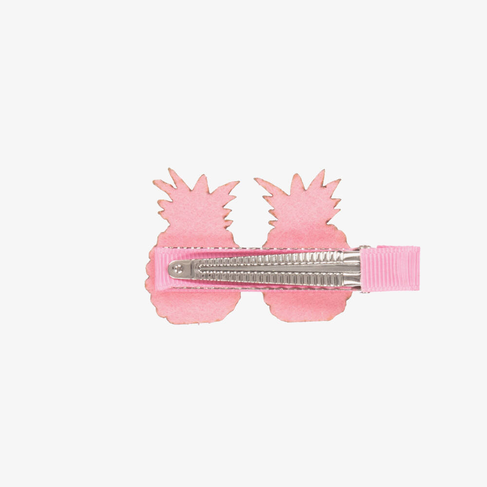 Billieblush-Girls Pineapple Shades Yellow Hair Clip | Childrensalon Outlet